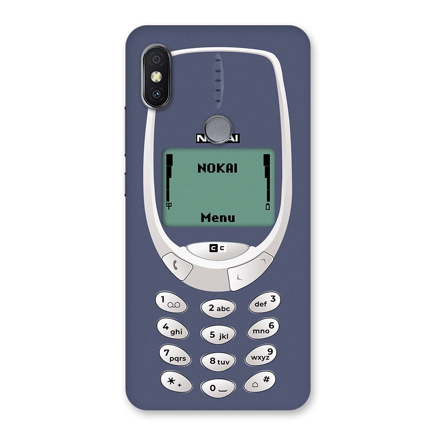 Nokai Classic Back Case for Redmi Y2