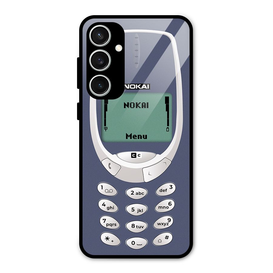 Nokai Classic Glass Back Case for Galaxy S23 FE
