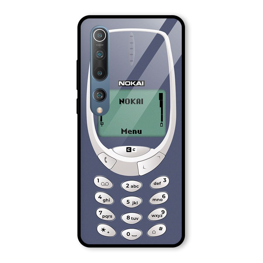 Nokai Classic Glass Back Case for Mi 10