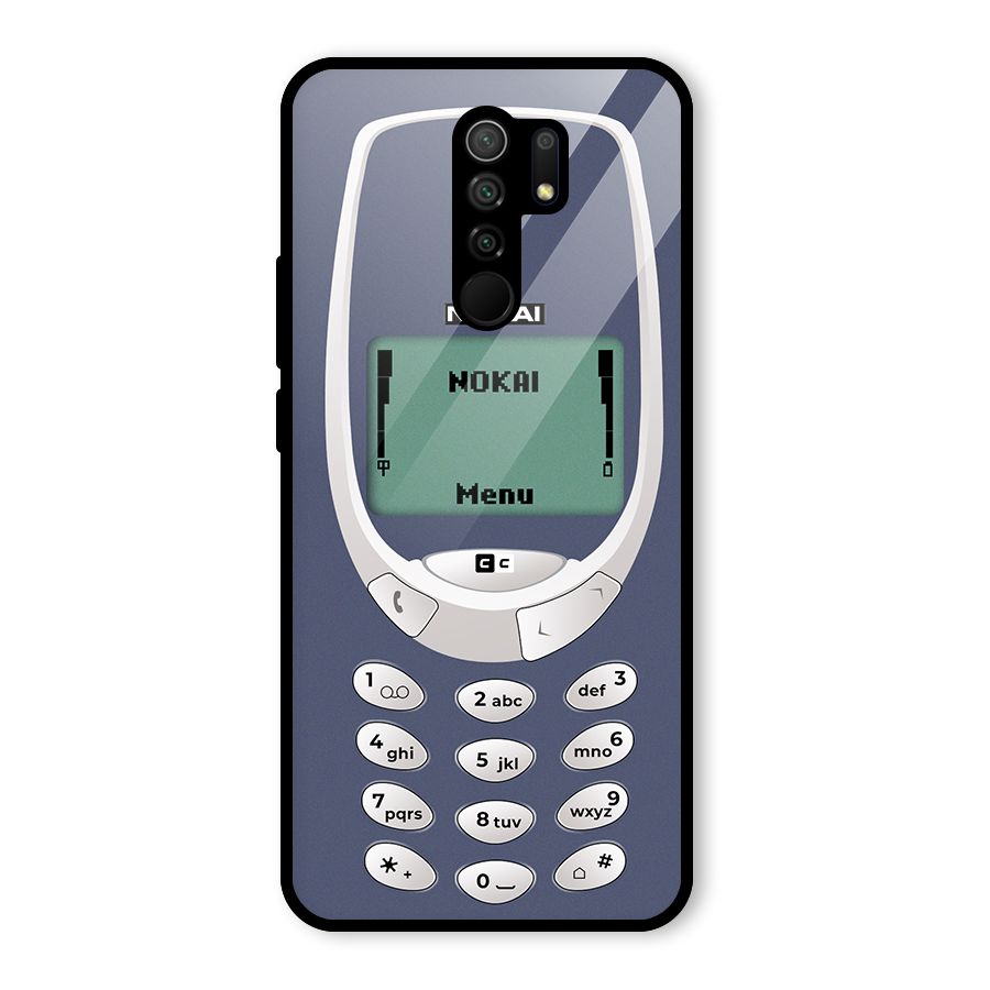 Nokai Classic Glass Back Case for Poco M2