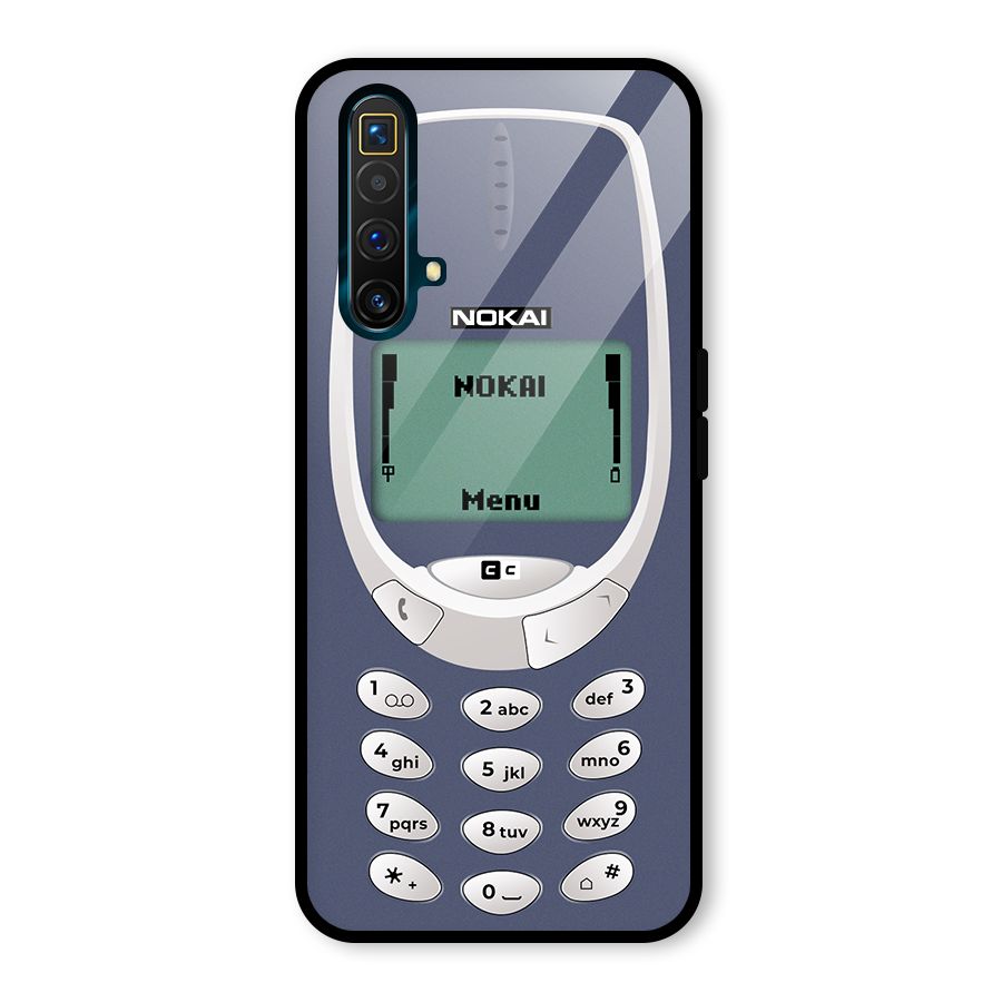 Nokai Classic Glass Back Case for Realme X3