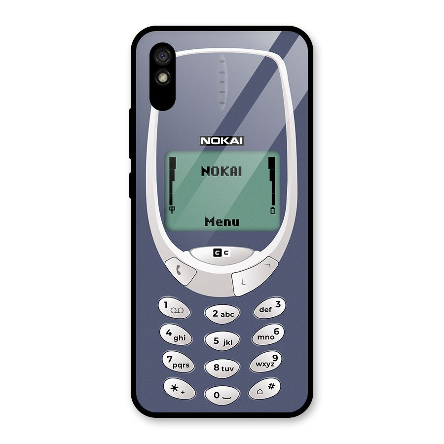 Nokai Classic Glass Back Case for Redmi 9A