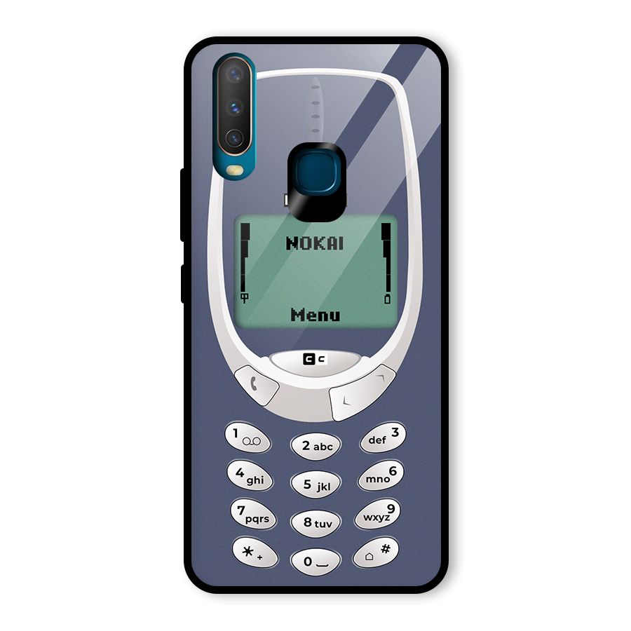 Nokai Classic Glass Back Case for Vivo U10