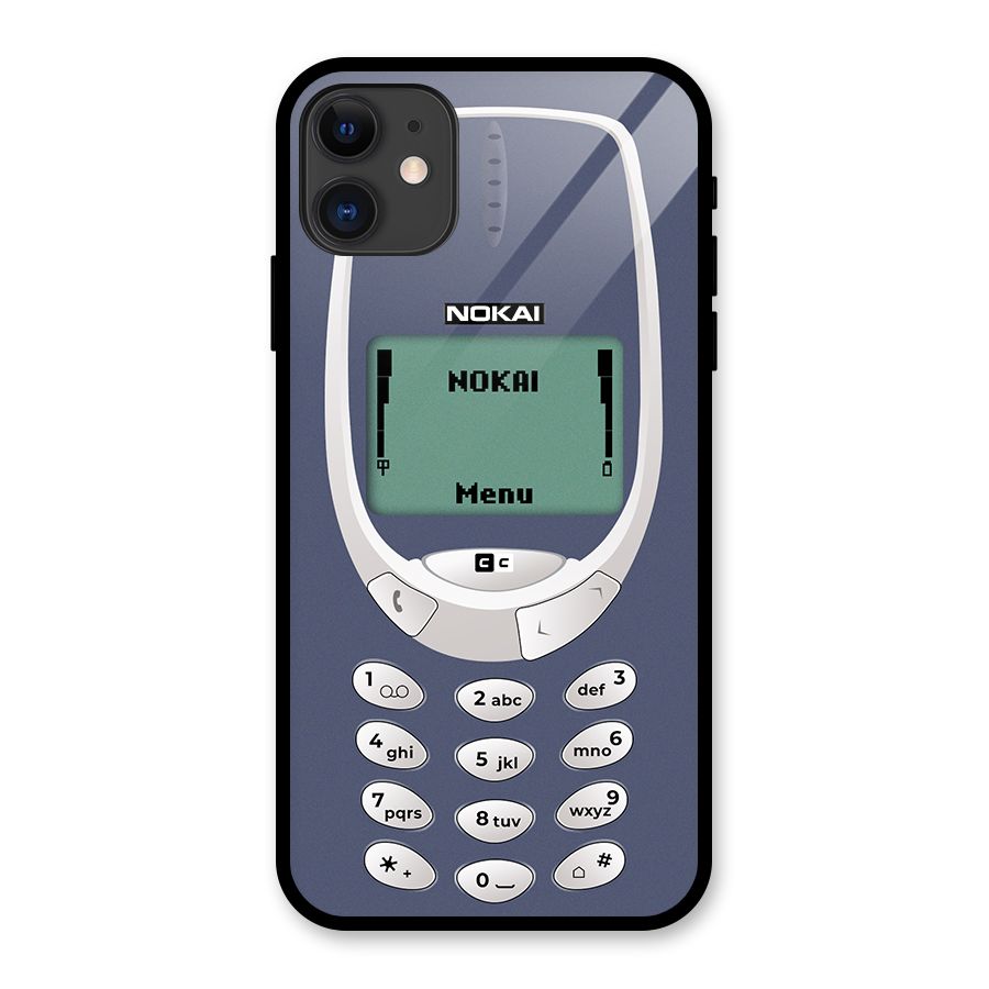 Nokai Classic Glass Back Case for iPhone 11