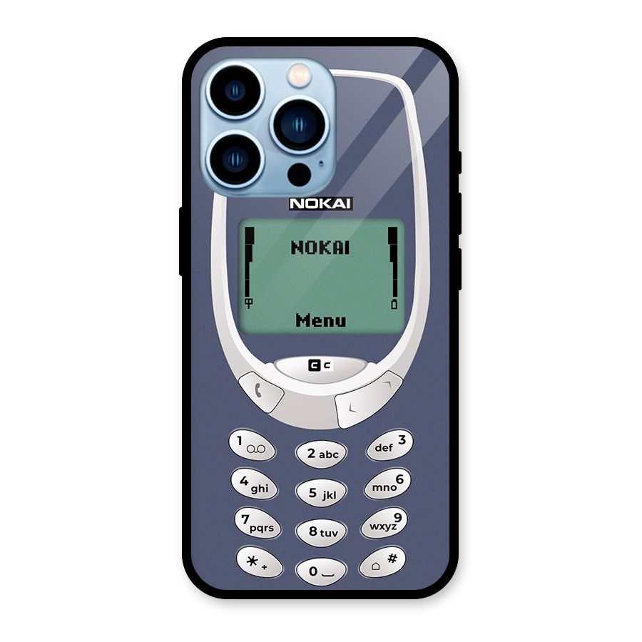 Nokai Classic Glass Back Case for iPhone 13 Pro