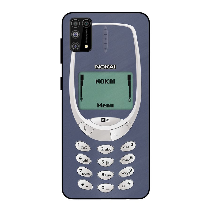 Nokai Classic Metal Back Case for Galaxy F41