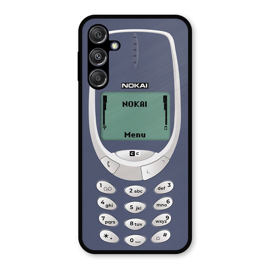 Nokai Classic Metal Back Case for Galaxy M34 5G