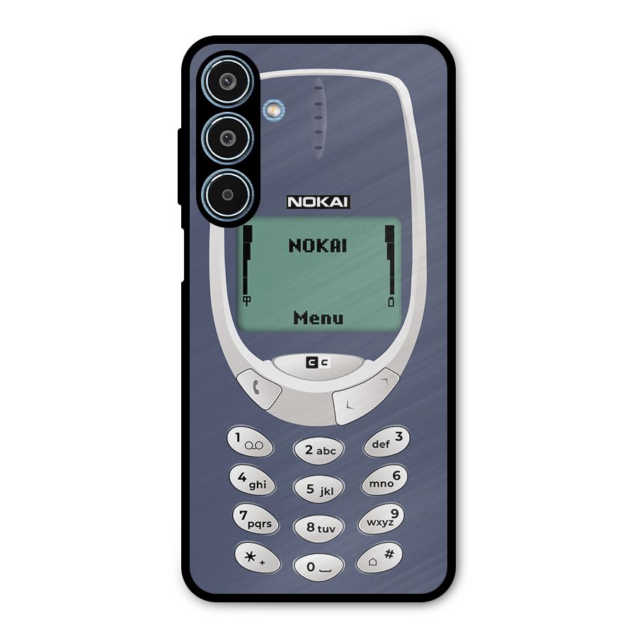 Nokai Classic Metal Back Case for Galaxy M35