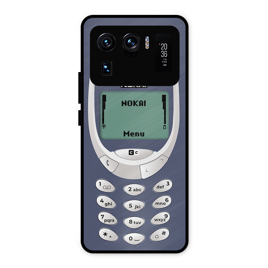 Nokai Classic Metal Back Case for Mi 11 Ultra