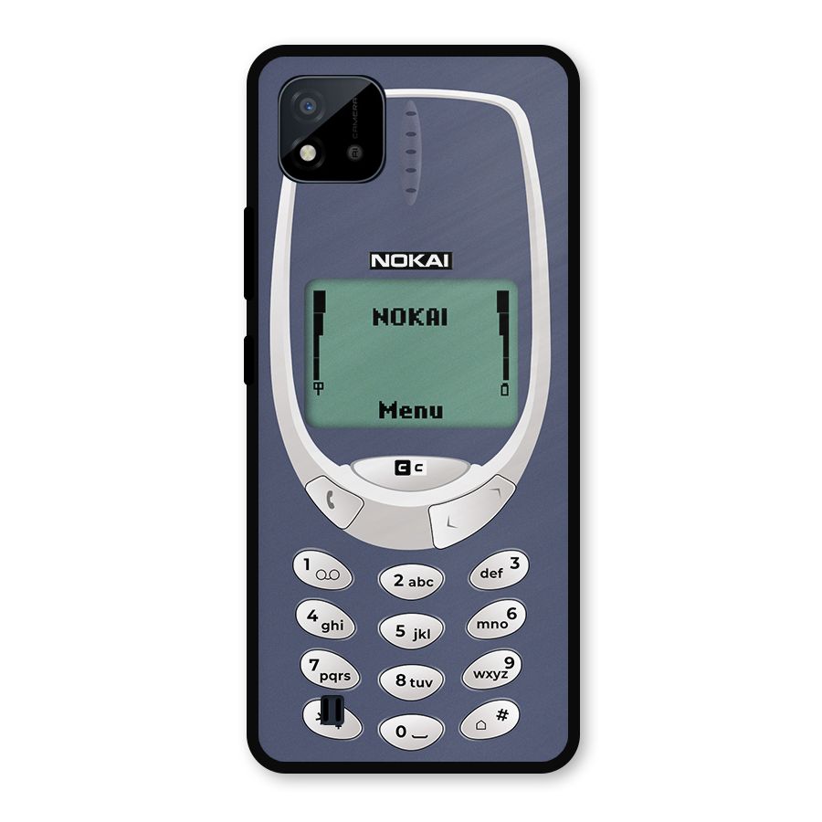 Nokai Classic Metal Back Case for Realme C11 2021