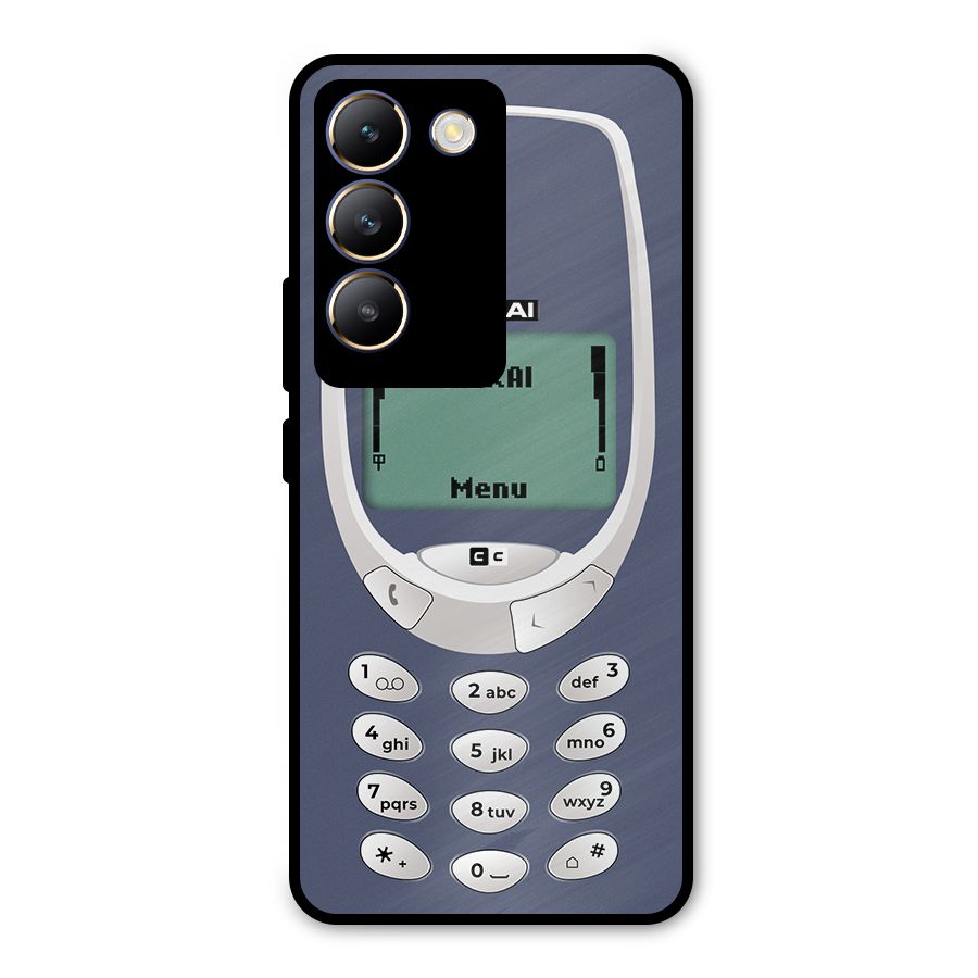 Nokai Classic Metal Back Case for Vivo T3 5G