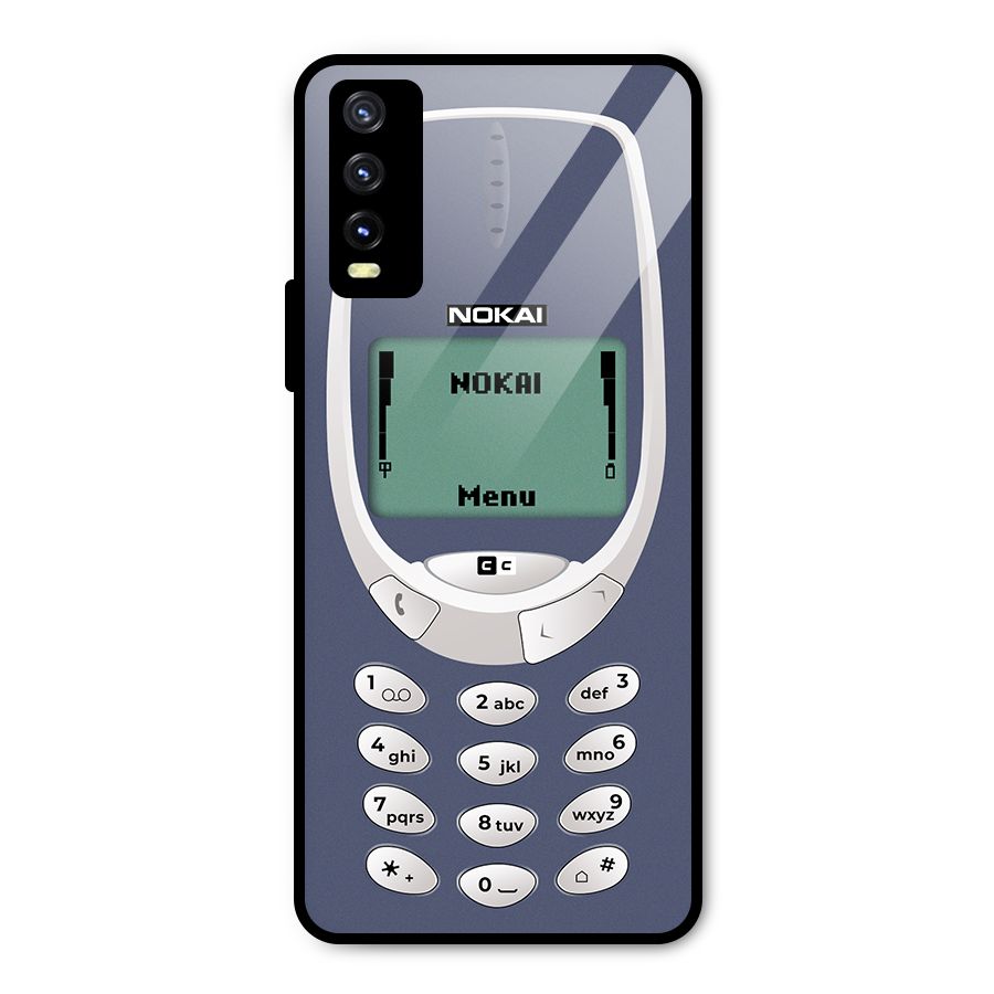 Nokai Classic Metal Back Case for Vivo Y20