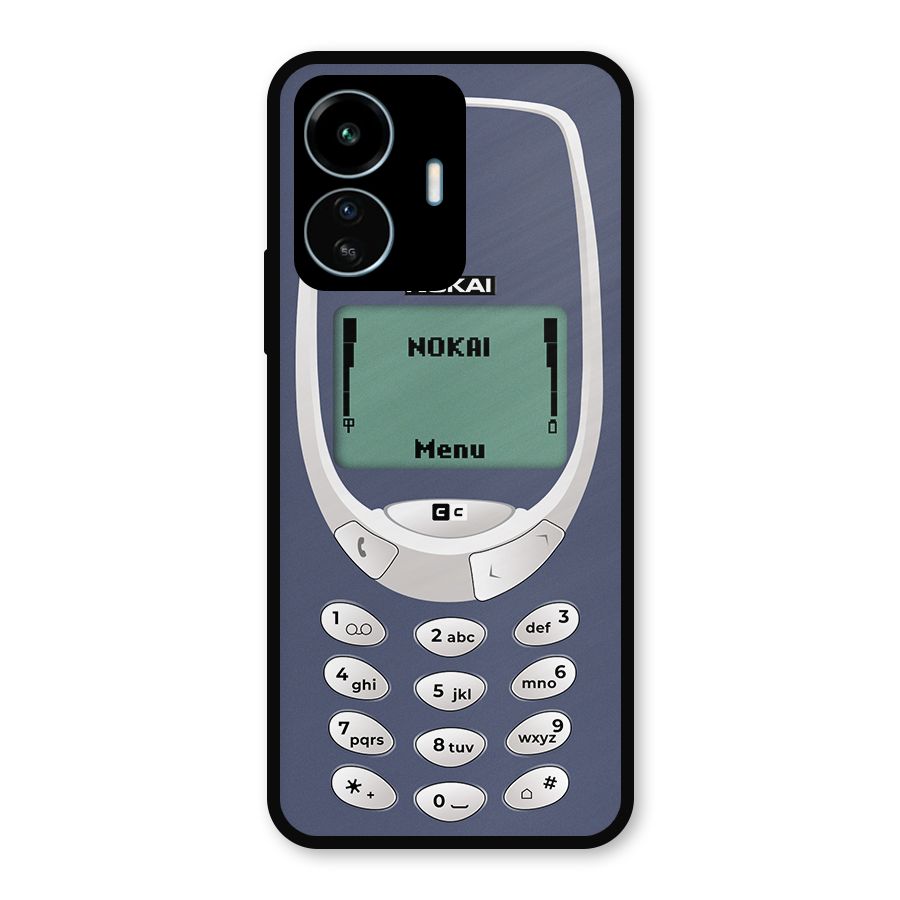 Nokai Classic Metal Back Case for vivo iQOO Z6 Lite 5G