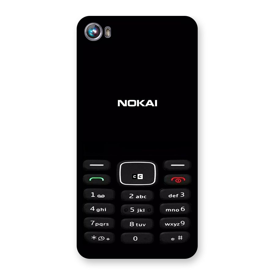 Nokia Bar Print Back Case for Canvas Fire 4 (A107)