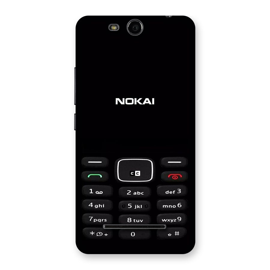 Nokia Bar Print Back Case for Canvas Juice 3 Q392