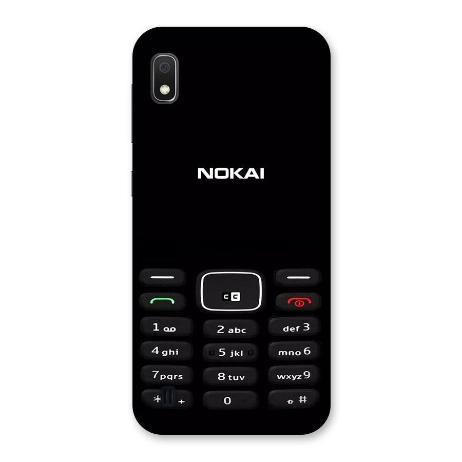 Nokia Bar Print Back Case for Galaxy A10