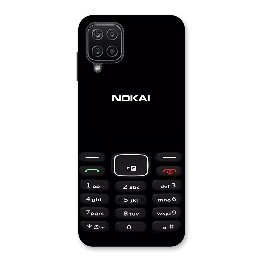 Nokia Bar Print Back Case for Galaxy A12