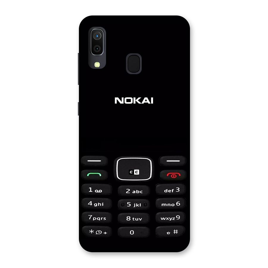 Nokia Bar Print Back Case for Galaxy A30