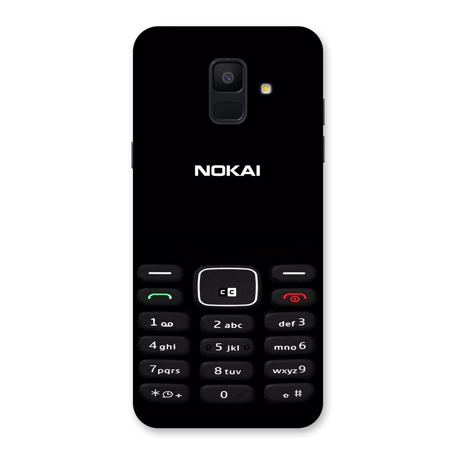 Nokia Bar Print Back Case for Galaxy A6 (2018)
