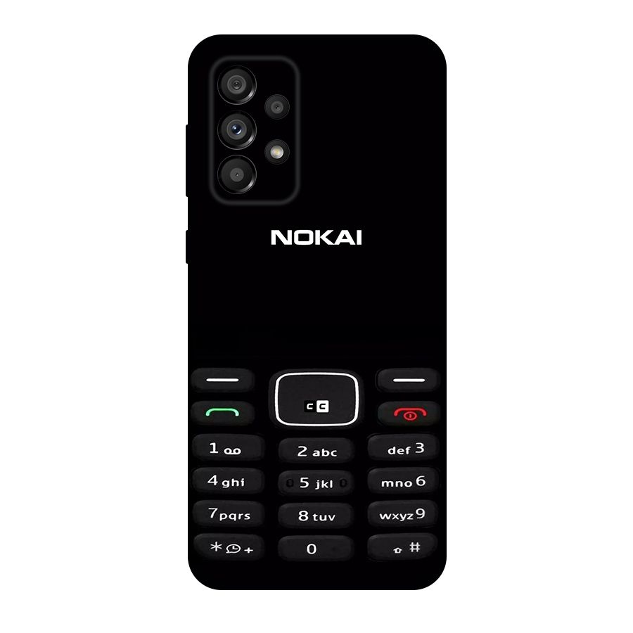 Nokia Bar Print Back Case for Galaxy A73 5G