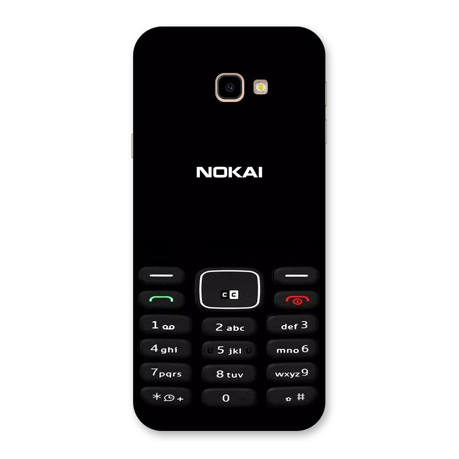 Nokia Bar Print Back Case for Galaxy J4 Plus