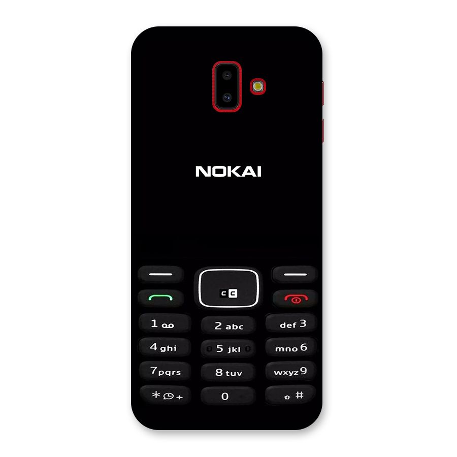 Nokia Bar Print Back Case for Galaxy J6 Plus