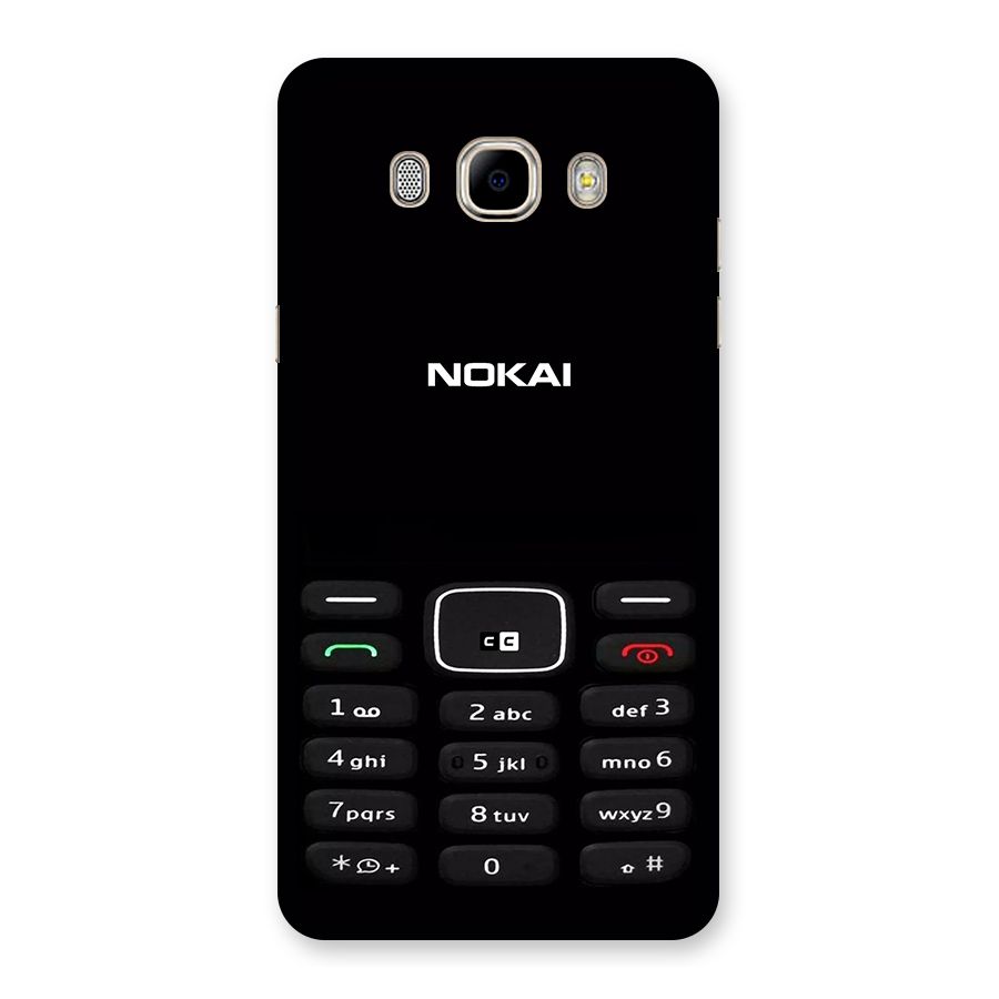 Nokia Bar Print Back Case for Galaxy J7 2016