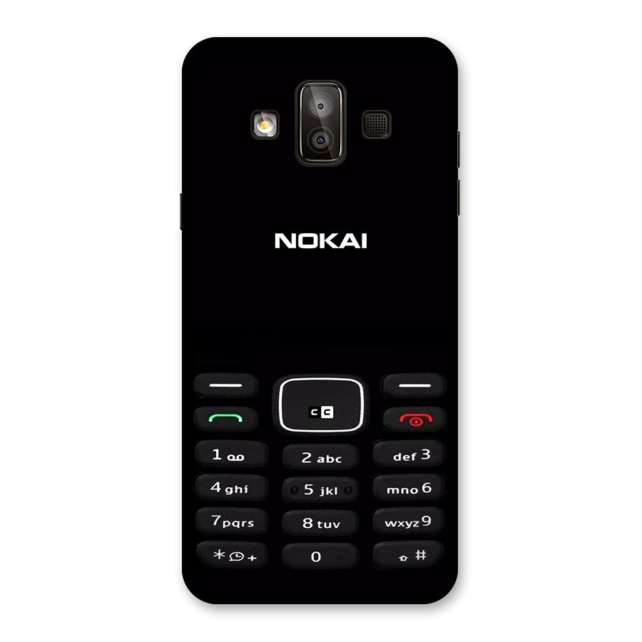 Nokia Bar Print Back Case for Galaxy J7 Duo