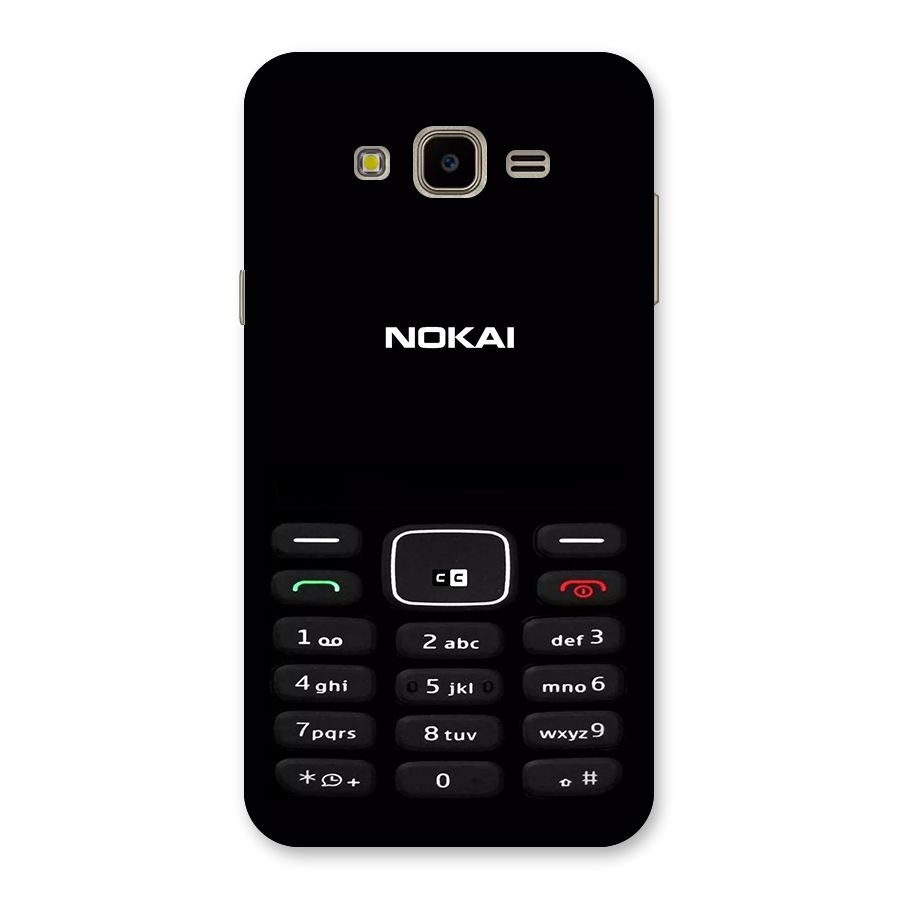 Nokia Bar Print Back Case for Galaxy J7 Nxt