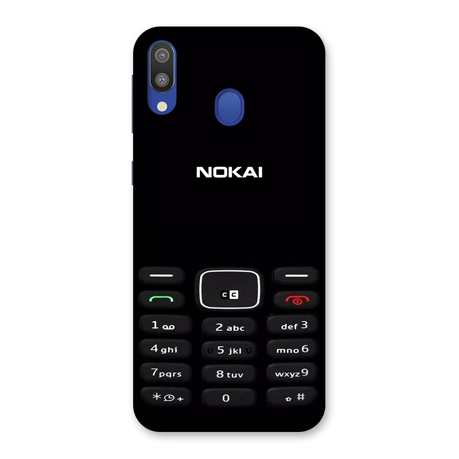 Nokia Bar Print Back Case for Galaxy M20