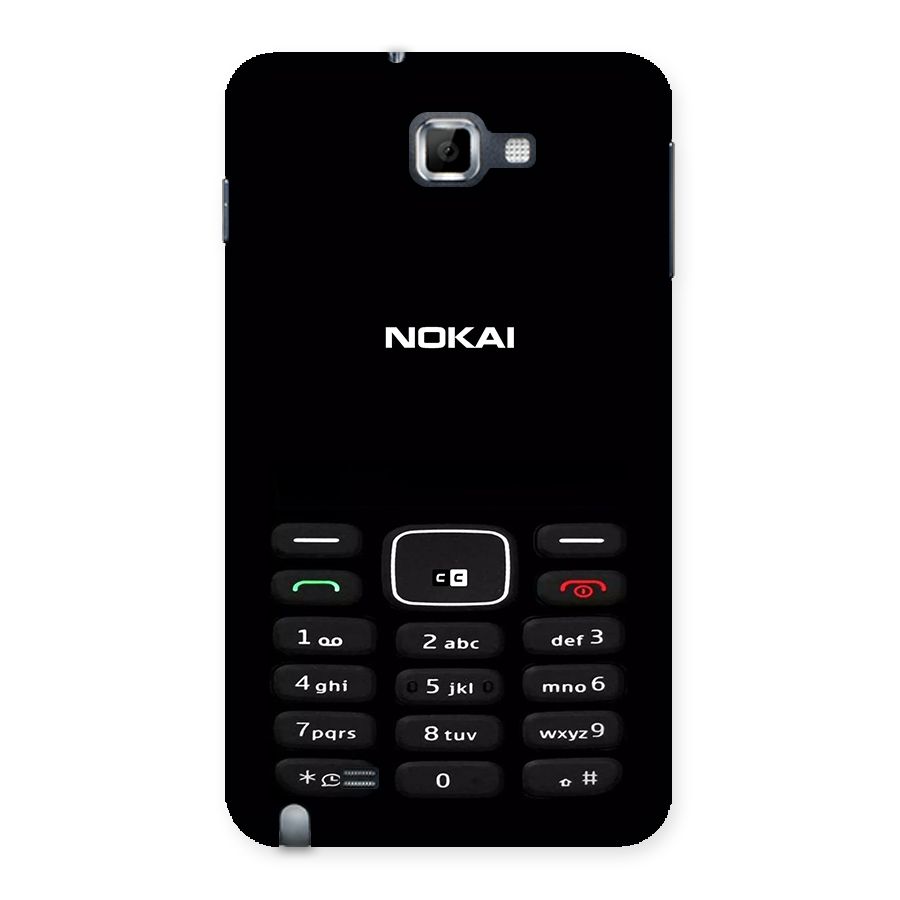 Nokia Bar Print Back Case for Galaxy Note
