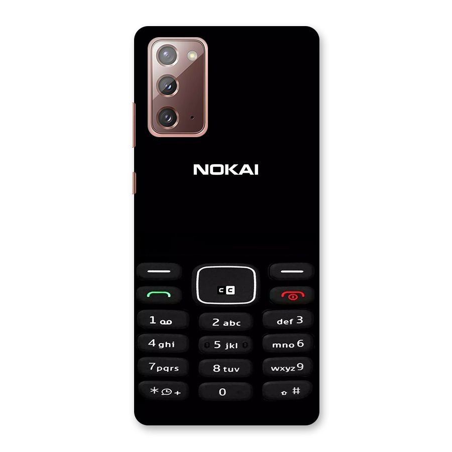 Nokia Bar Print Back Case for Galaxy Note 20