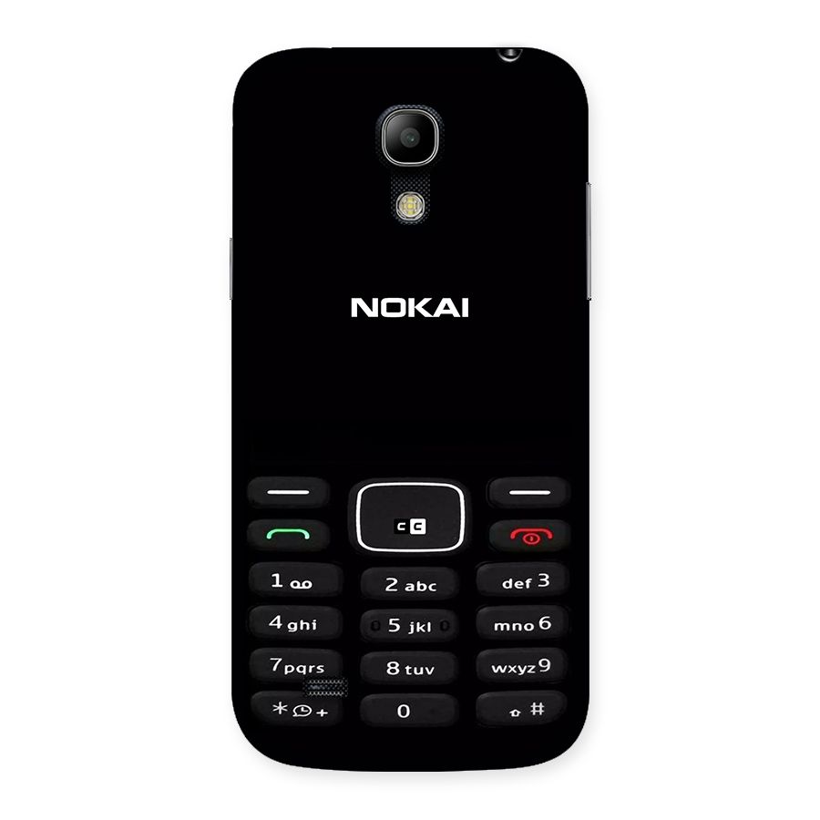 Nokia Bar Print Back Case for Galaxy S4 Mini