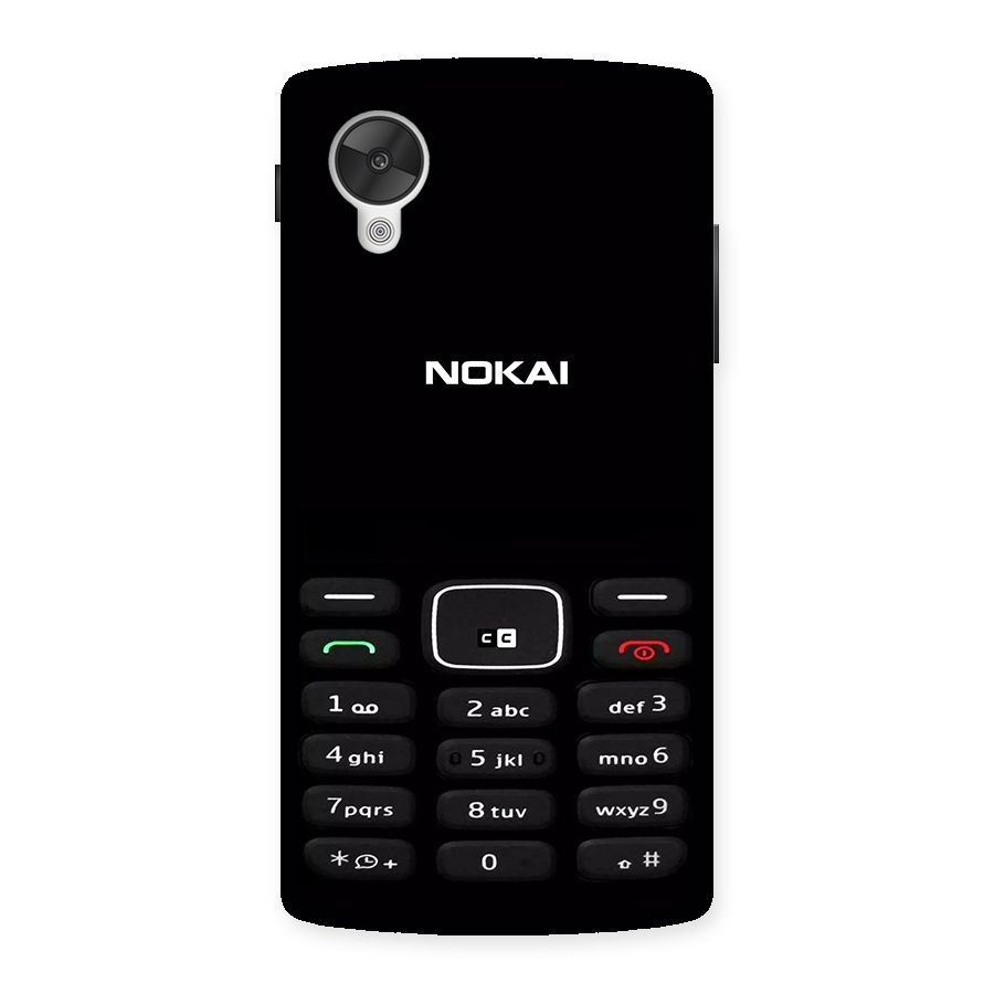 Nokia Bar Print Back Case for Google Nexus 5