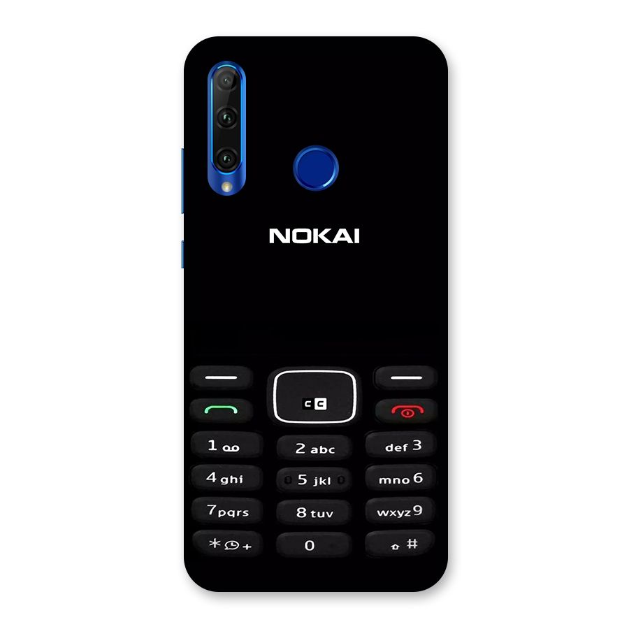 Nokia Bar Print Back Case for Honor 20i