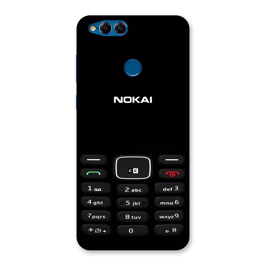 Nokia Bar Print Back Case for Honor 7X