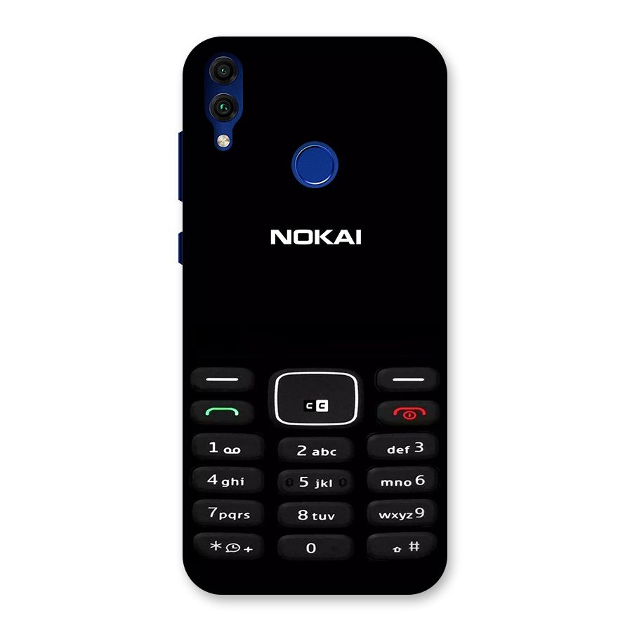 Nokia Bar Print Back Case for Honor 8C