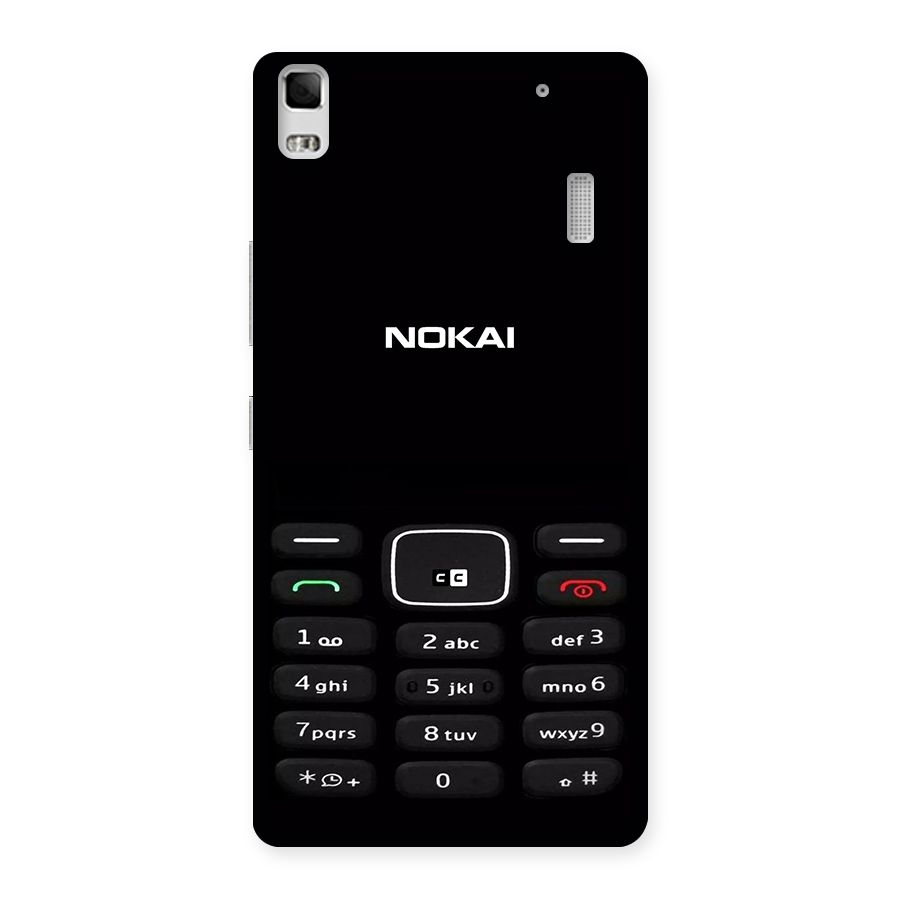 Nokia Bar Print Back Case for Lenovo A7000
