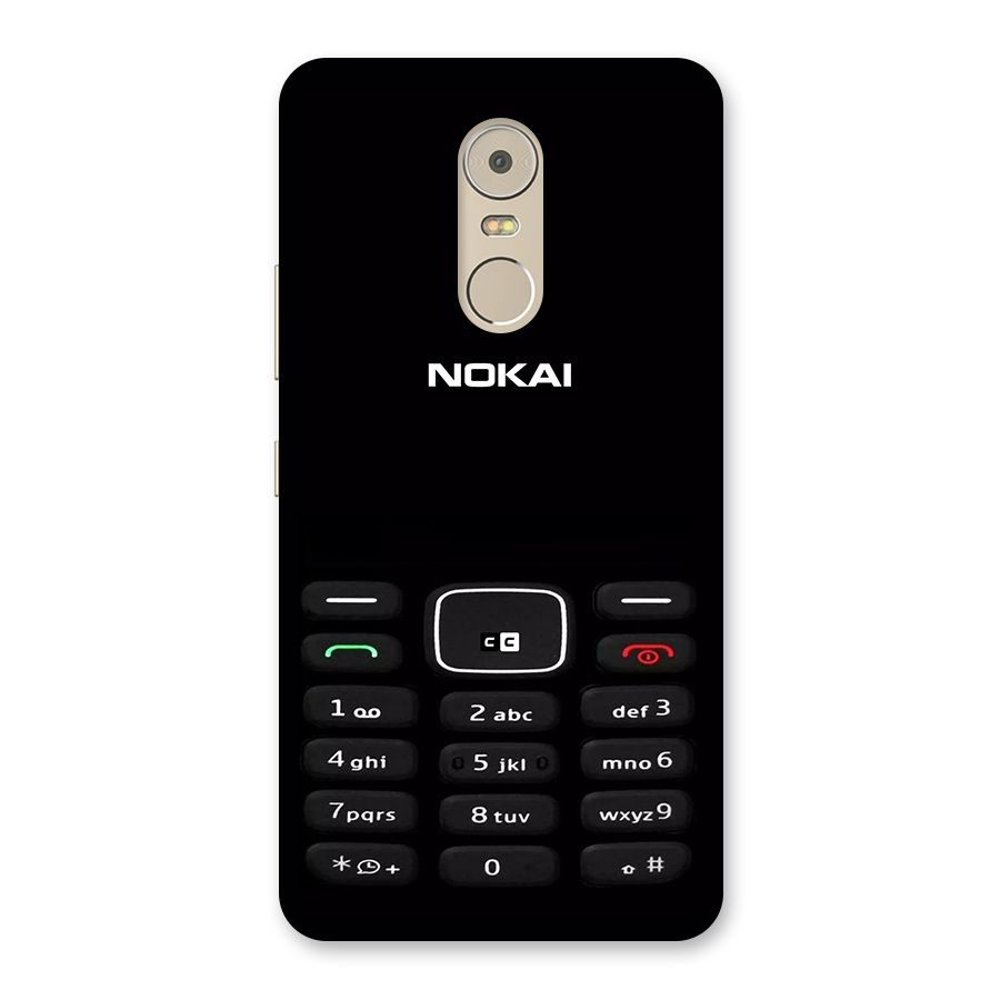 Nokia Bar Print Back Case for Lenovo K6 Note