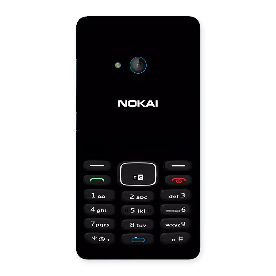 Nokia Bar Print Back Case for Lumia 540