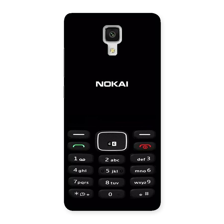 Nokia Bar Print Back Case for Mi4