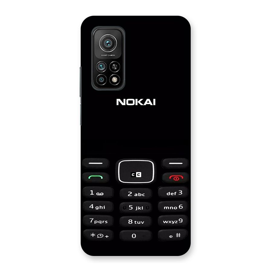 Nokia Bar Print Back Case for Mi 10T 5G