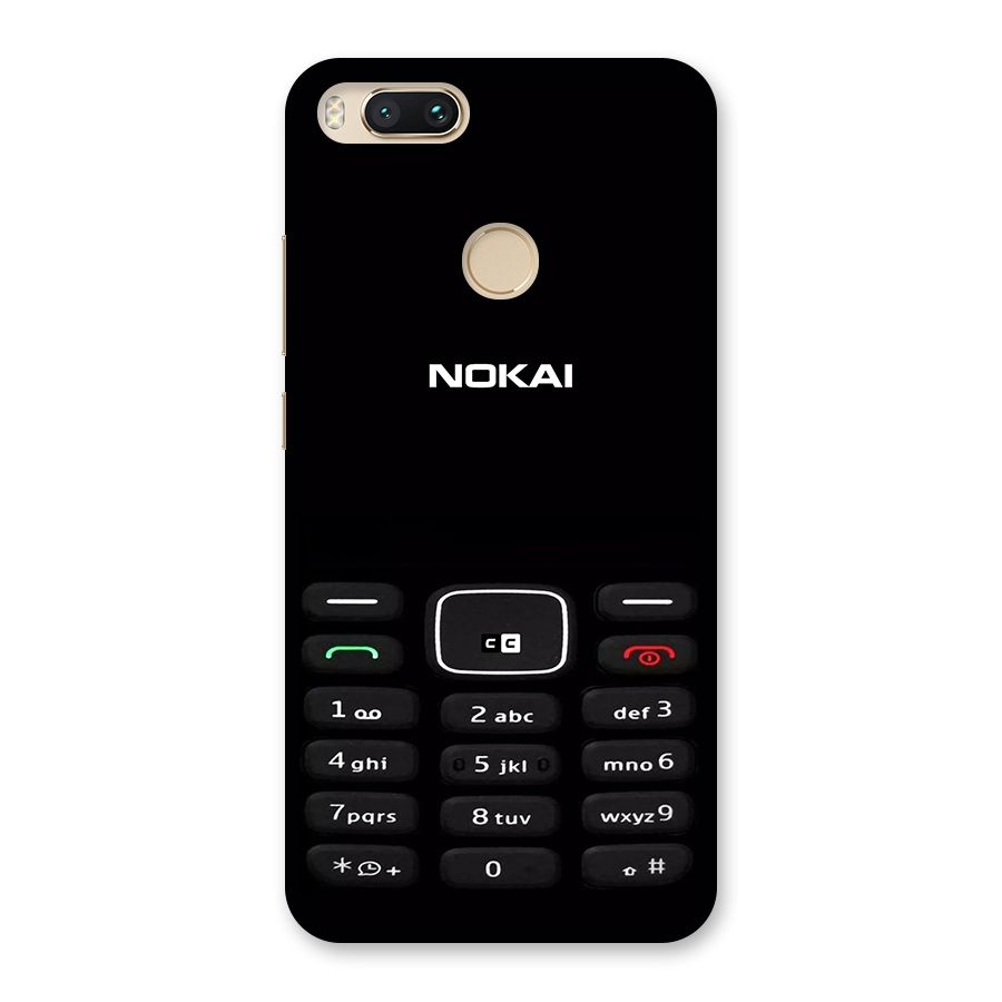 Nokia Bar Print Back Case for Mi A1