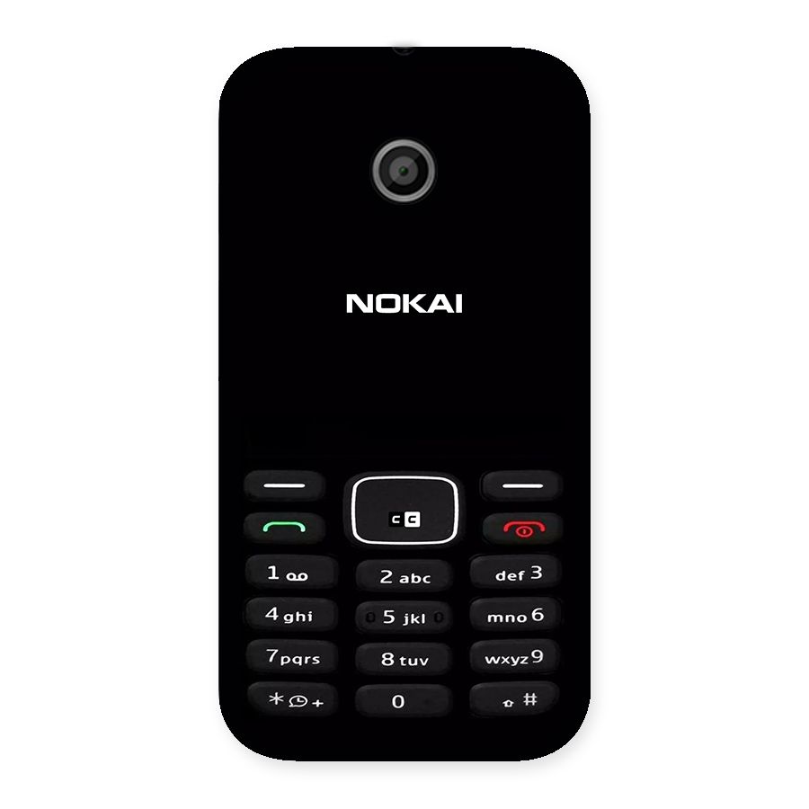 Nokia Bar Print Back Case for Moto E