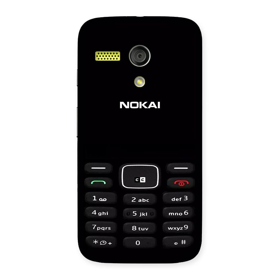 Nokia Bar Print Back Case for Moto G