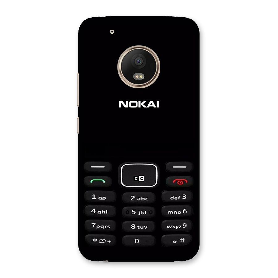 Nokia Bar Print Back Case for Moto G5 Plus
