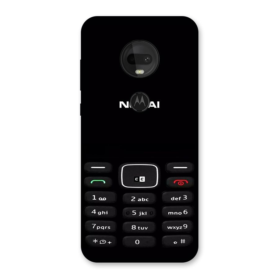 Nokia Bar Print Back Case for Moto G7