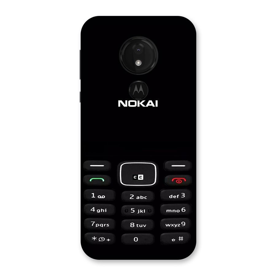 Nokia Bar Print Back Case for Moto G7 Power