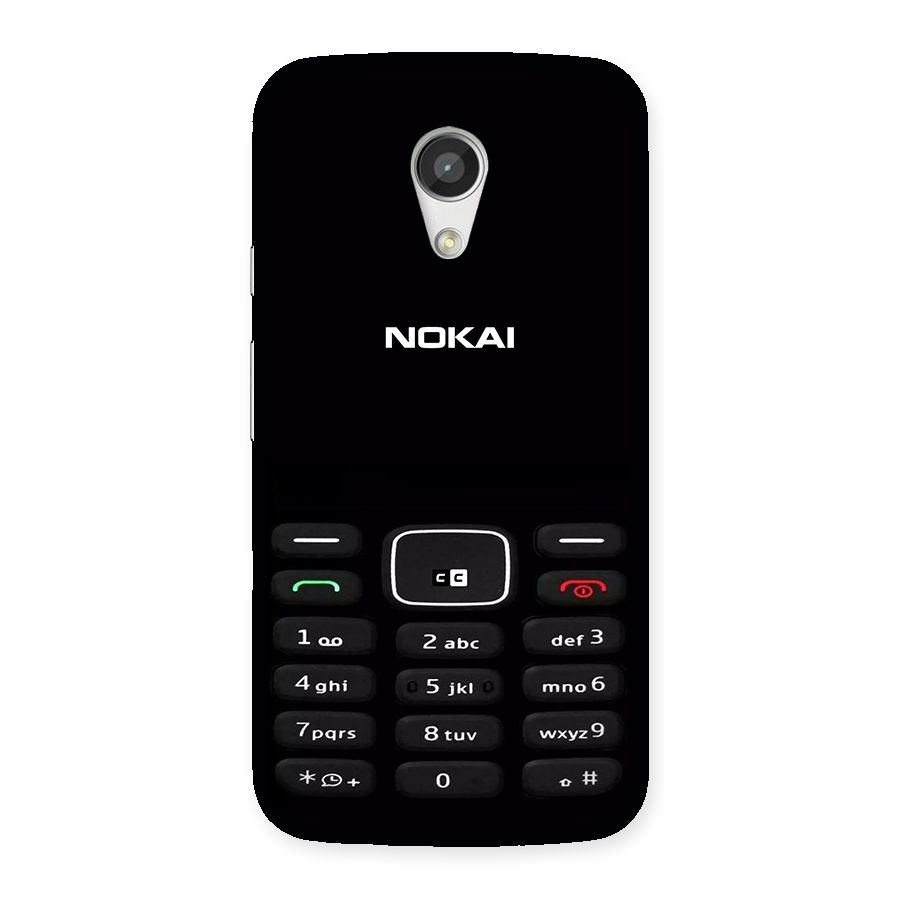 Nokia Bar Print Back Case for Moto G 2nd Gen