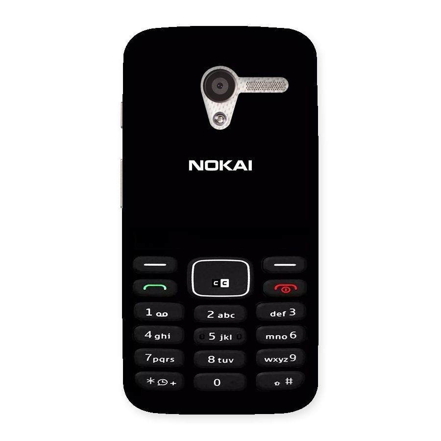 Nokia Bar Print Back Case for Moto X